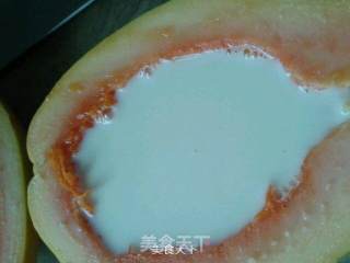 Papaya Milk Jelly recipe