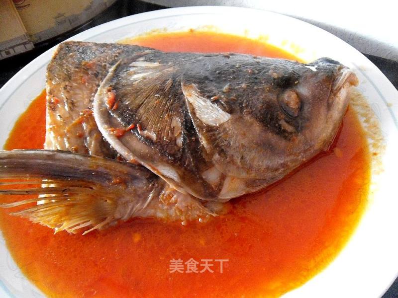 Tom Yum Goong Fish Head
