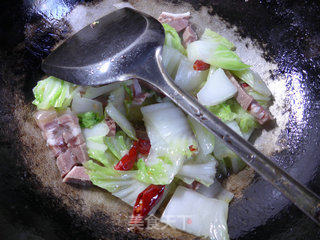 Lamb Stir-fried Cabbage recipe