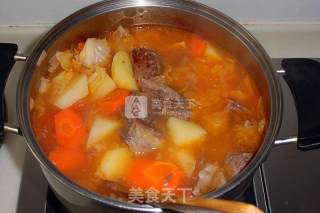 Beef Stew with Tomatoes and Potatoes recipe