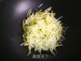 Lettuce Stir-fried Liangpi recipe