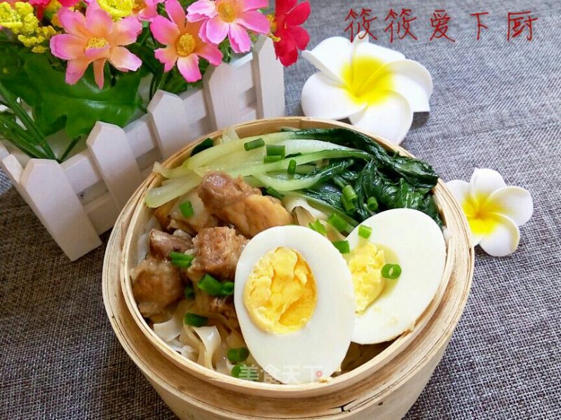 Steamed Hor Fun with Pork Ribs recipe