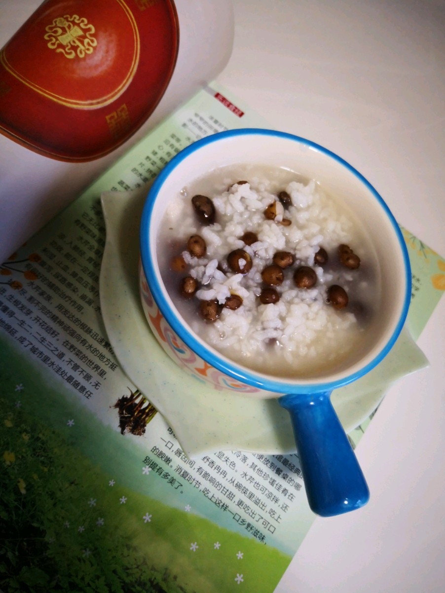 Yam Bean Rice Porridge recipe