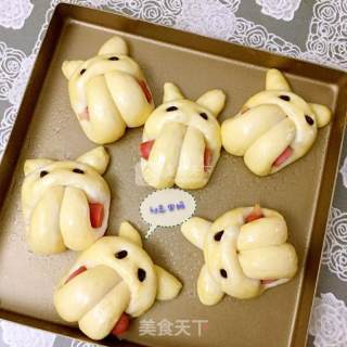 Cute Rabbit Sausage Bun recipe