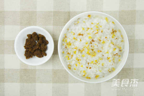 Osmanthus Porridge recipe