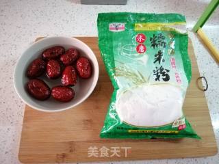 Glutinous Rice with Red Dates recipe