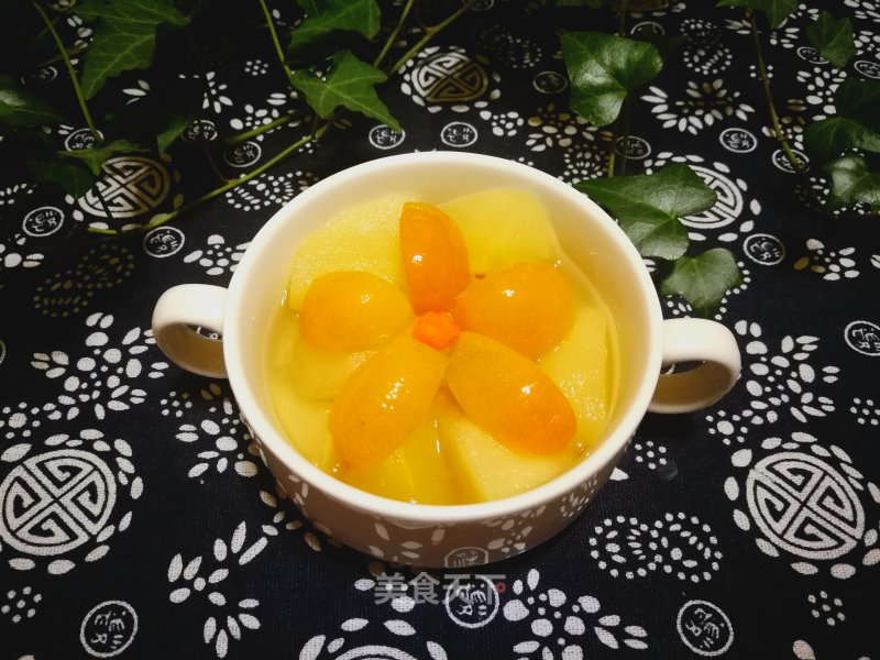 Kumquat Apple Syrup recipe