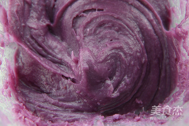 Purple Sweet Potato Toast recipe