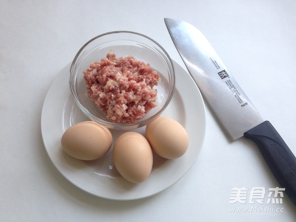Minced Meat and Egg Rolls recipe