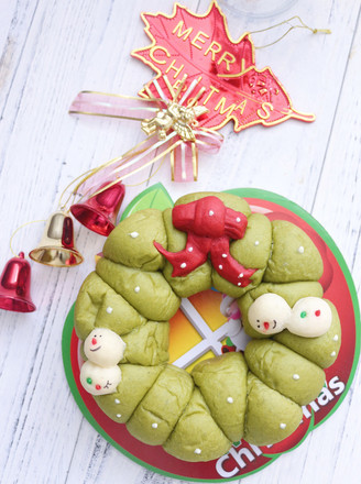 Christmas Wreath Bread recipe