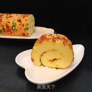 Pork Floss Cake Roll recipe