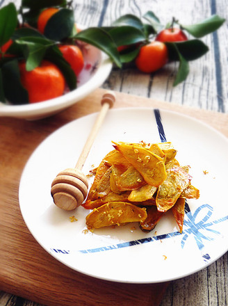 Baked Sweet Potatoes with Honey Osmanthus