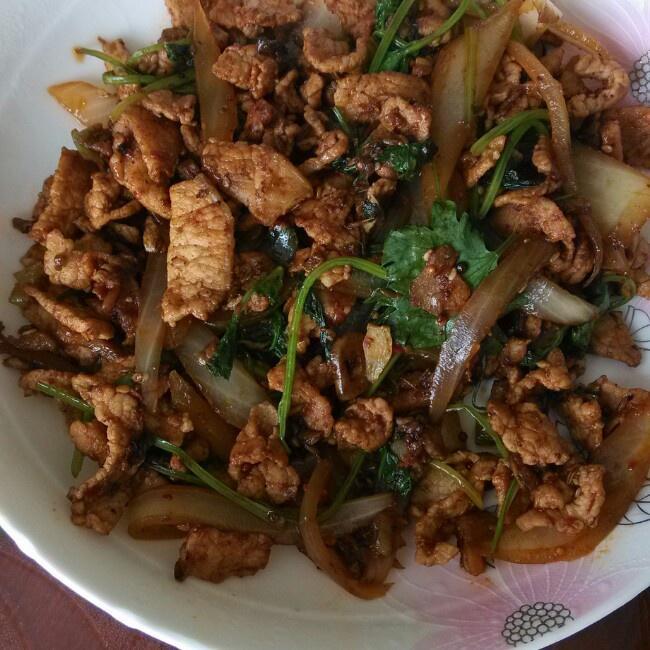 Cumin Pork Slices recipe