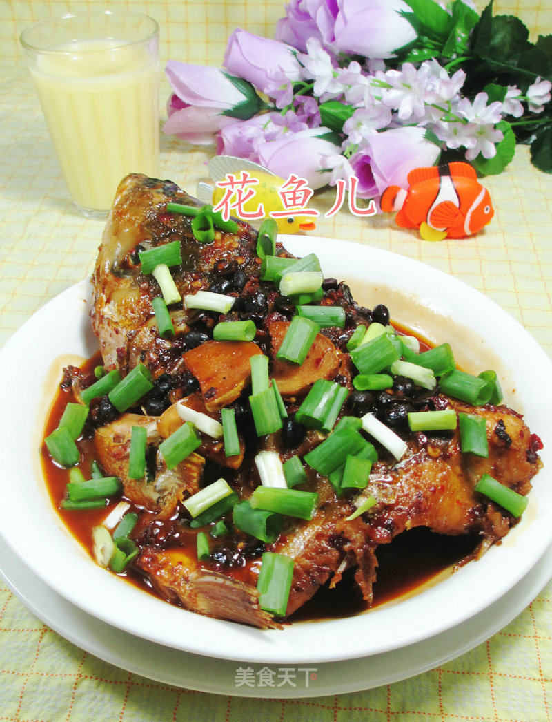 Black Soy Fish Head recipe