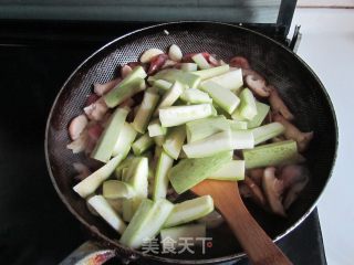 Zucchini Fried Sausage recipe