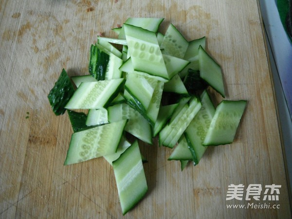 Cucumber Double Spicy Pork recipe