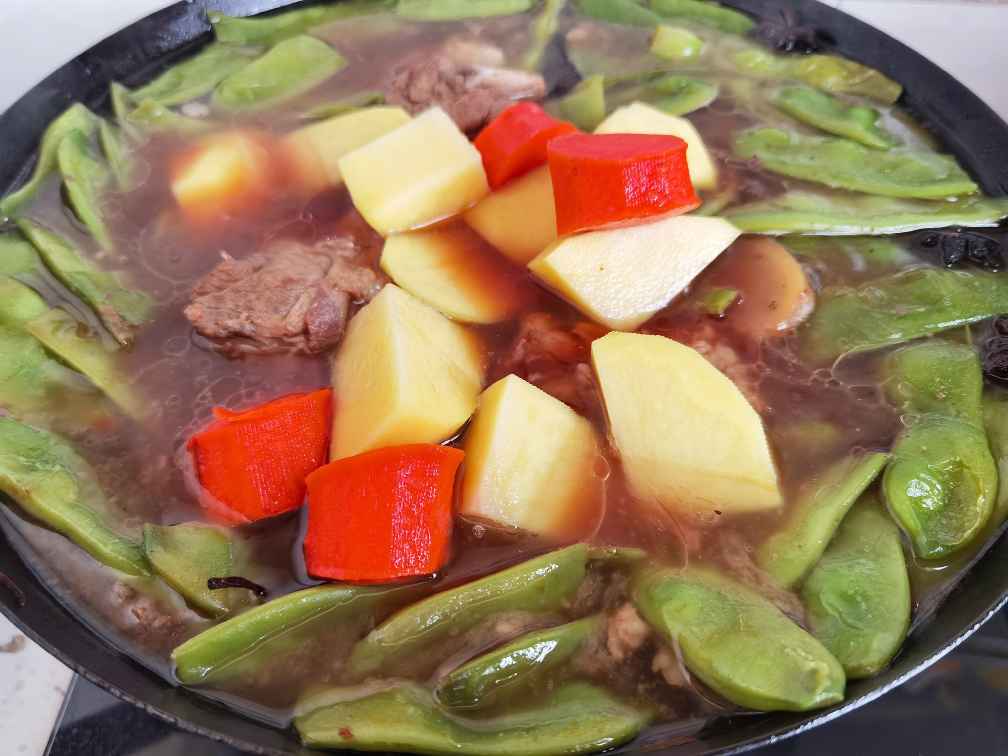 Children are Greedy for It in Dreams. Vegetables and Meat are Cooked in One Pot, and They are Delicious. recipe