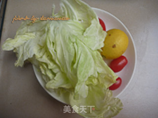 Lime-scented Cabbage Shreds recipe