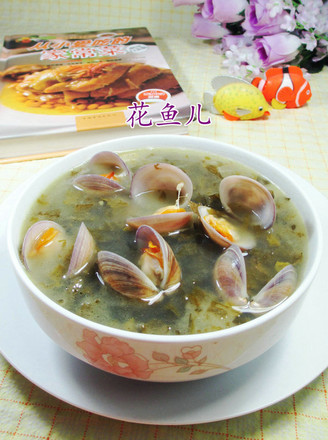Clam Soup with Pickled Vegetables recipe