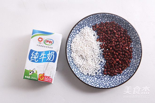 Red Bean Milk Sago Sauce recipe