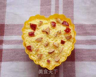 Corn and Red Date Cake recipe