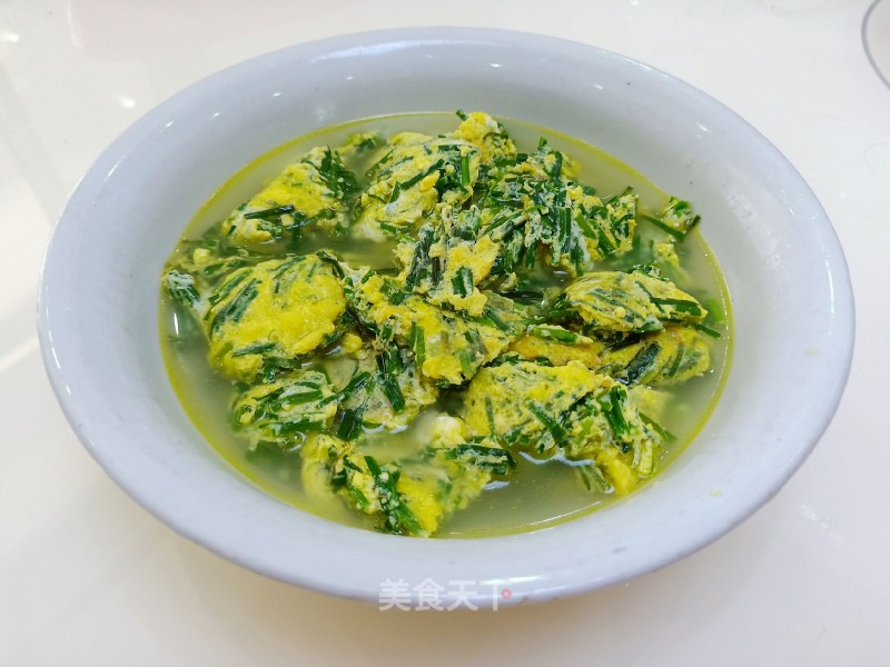 Stewed Egg with Leek recipe