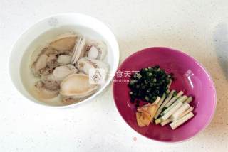 Scallion Abalone recipe