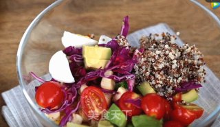 Give Me A Bowl of Quinoa and Avocado Salad, Thinning into Lightning is Not A Dream recipe