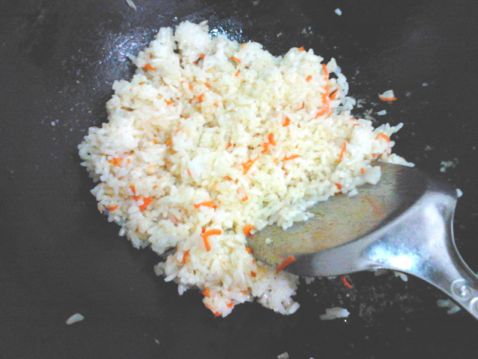 Shrimp and Cucumber Fried Rice recipe