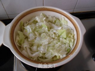 Chicken Shredded Cabbage Tofu Soup recipe