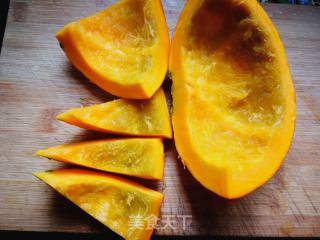 #团圆饭#pumpkin Steamed Lily recipe