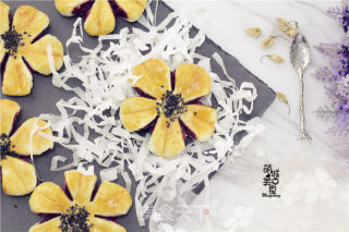 Purple Potato Butterfly Crisp recipe