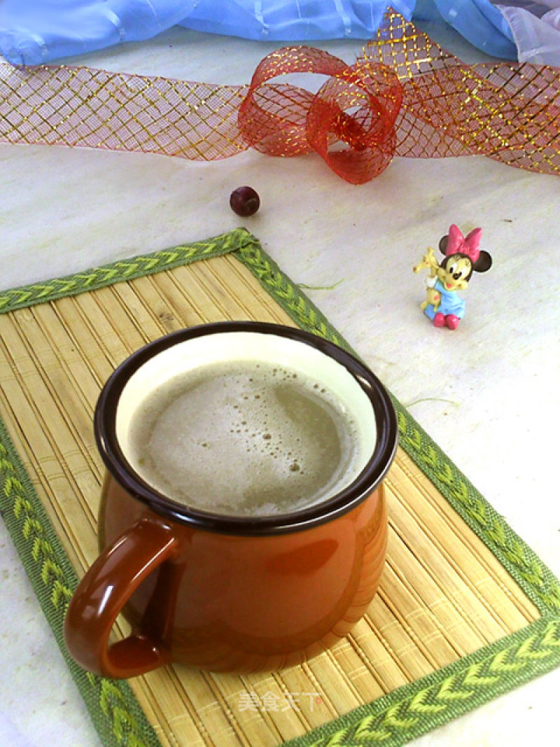 Red and Green Soy Milk recipe