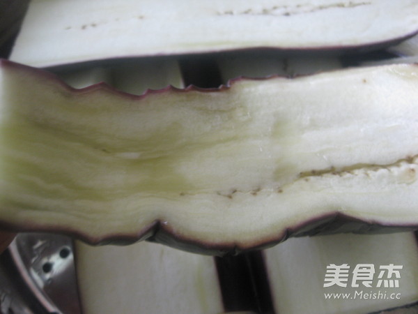 Microwave Version of Steamed Eggplant with Cold Dressing recipe