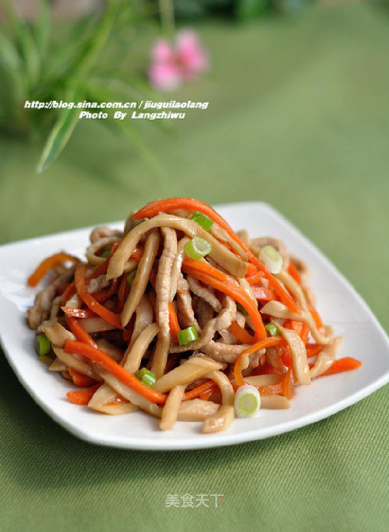 Three Shreds of Oyster Sauce recipe