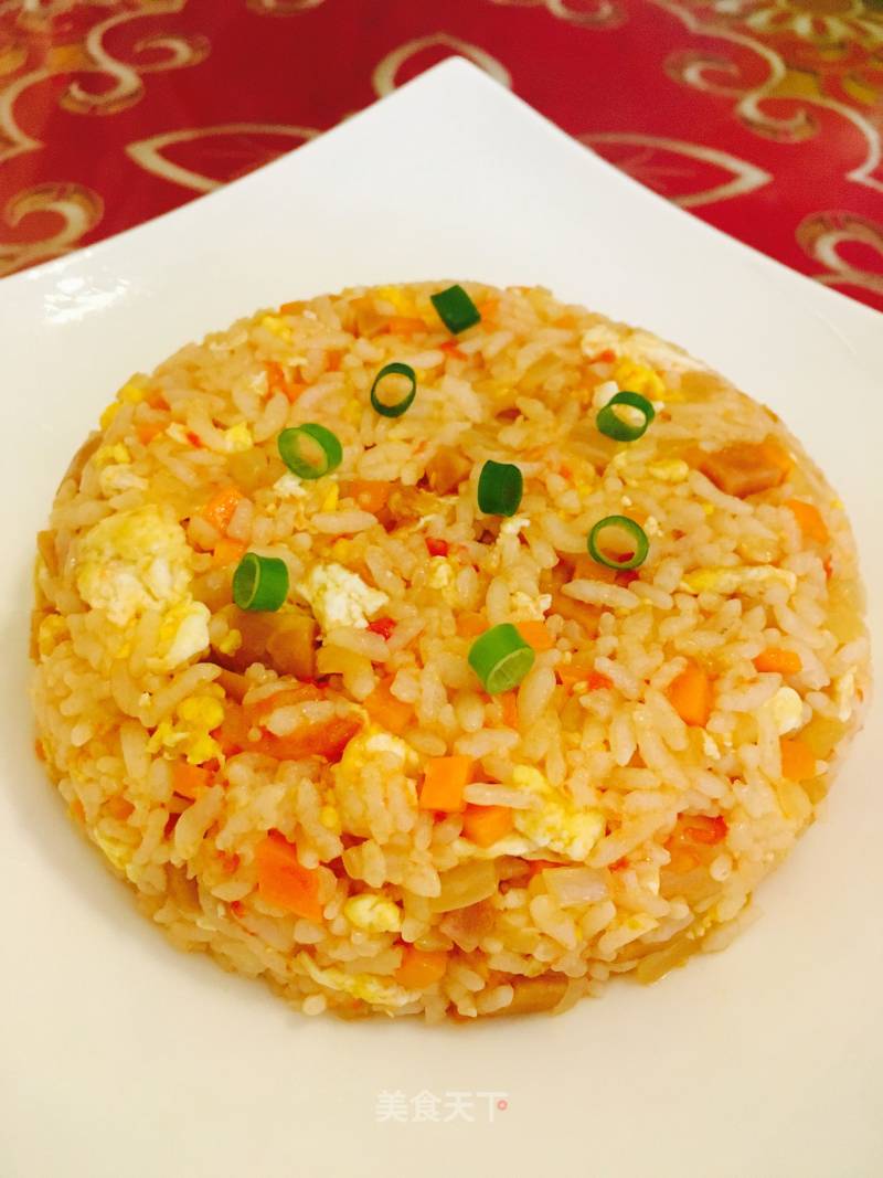 Fried Rice with Tomato and Egg recipe