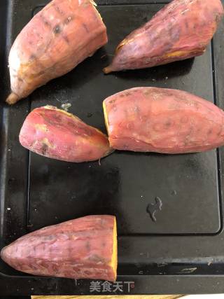Homemade Snacks Dried Sweet Potatoes recipe