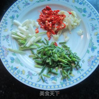 Steamed Tofu with Scallion Oil recipe