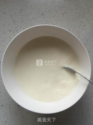 Milk Pudding (gelatin Sheet Version) recipe