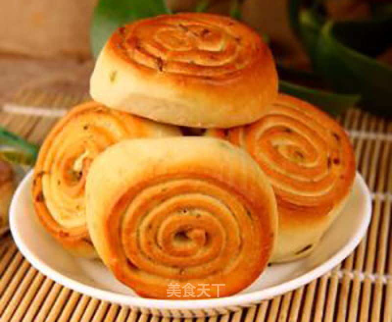 #四session Baking Contest and It's Love to Eat Festival#spicy Roasted Bun recipe