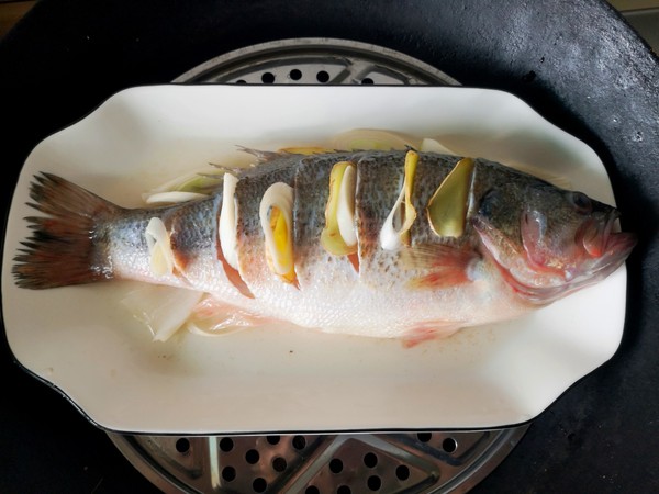 Star Steamed Sea Bass recipe