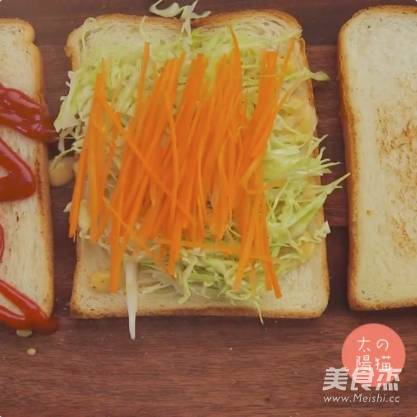 Korean Street Sandwich｜sun Cat Breakfast recipe