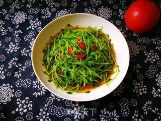 #团圆饭# Fried Pea Seedlings recipe