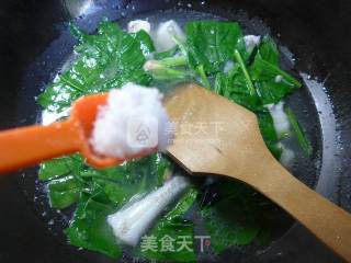 Spinach and Shrimp Soup recipe