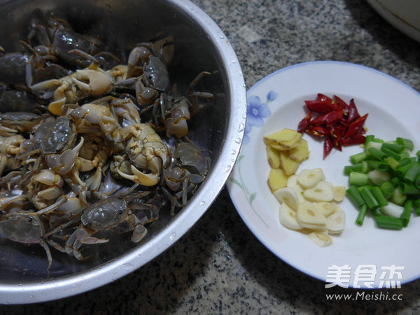 Stir-fried White Jade Crab recipe