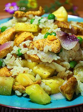 Pineapple Chicken Rice recipe