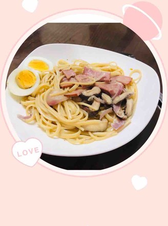 Creamy Shiitake Pasta recipe