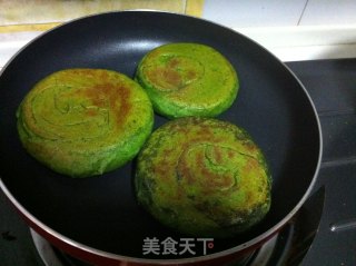 Vegetable Pancakes with Black Sesame Sauce recipe