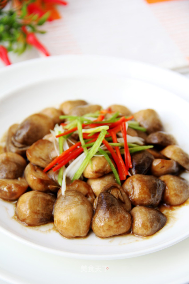 Straw Mushrooms in Oyster Sauce