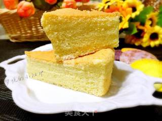 Basic Chiffon Cake recipe